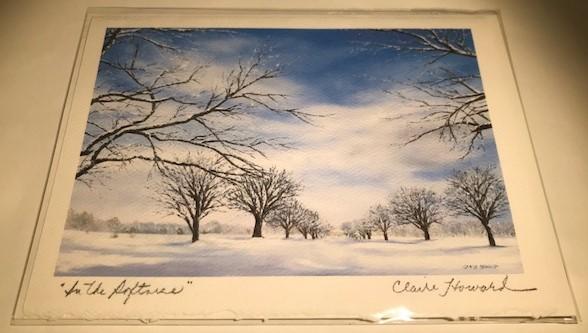 Art | In The Softness | Hand Signed by Claire Howard | 5" x 7"-Greeting Cards-Sterling-and-Burke