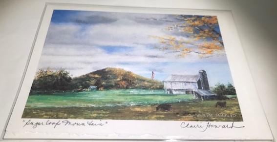 Art | Sugarloaf Mountain | Stationery Note Card | Hand Signed by Claire Howard | 5" x 7"-Stationery-Sterling-and-Burke