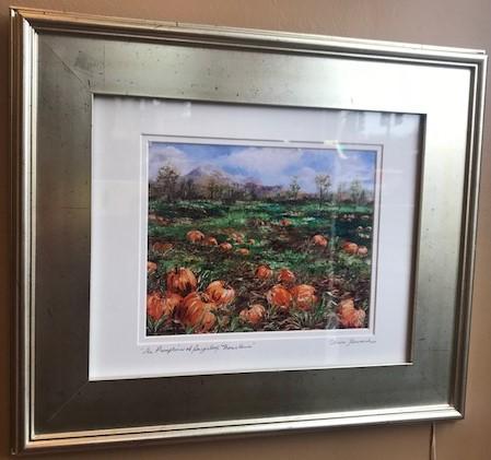 Art | The Pumpkins of Sugarloaf Mountain | Giclee by Claire Howard | 16.5" x 19"-Giclee Print-Sterling-and-Burke