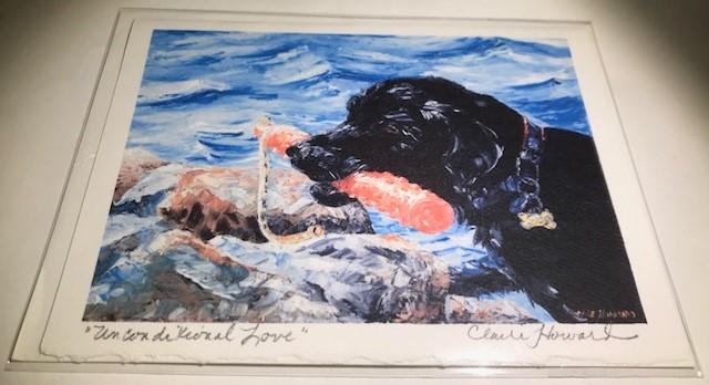 Art | Unconditional Love | Hand Signed by Claire Howard | 5" x 7"-Greeting Cards-Sterling-and-Burke