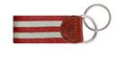 Needlepoint Collection | Stars & Stripes Needlepoint Key Fob | Sky and White | Smathers and Branson-Key Fob-Sterling-and-Burke