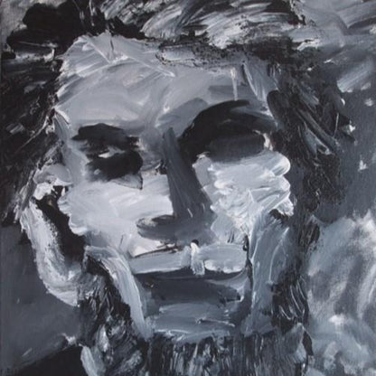 Art | Lincoln | Original Acrylic Mixed on Gallery Canvas by Fabiano Amin | 20" x 16"