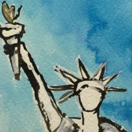 Art | Liberty 3 by Fabiano Amin | 7" x 5"