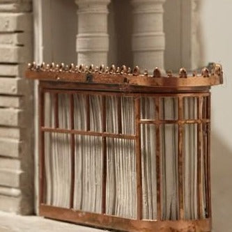 Limited Edition Flat Iron Building Sculpture | Custom Flat Iron Building Plaster Model | Extraordinary Quality and Detail | Made in England | Timothy Richards-Desk Accessory-Sterling-and-Burke