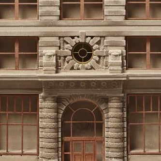 Limited Edition Flat Iron Building Sculpture | Custom Flat Iron Building Plaster Model | Extraordinary Quality and Detail | Made in England | Timothy Richards-Desk Accessory-Sterling-and-Burke