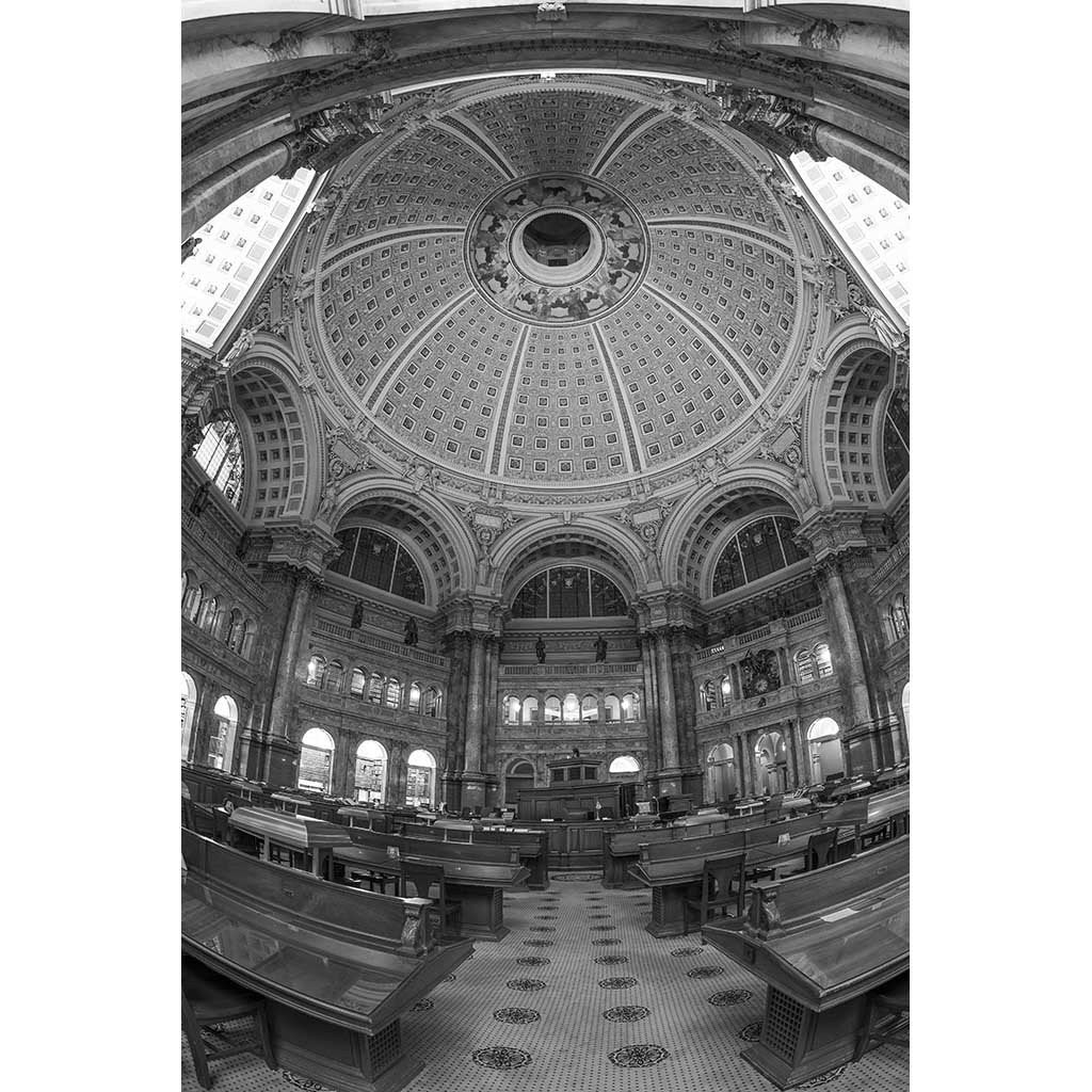 Library of Congress Interior | Photograph | 20" by 16" | Frank Ruggles-Photography-Sterling-and-Burke