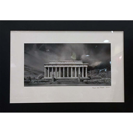 Art | Lincoln Memorial by Frank Lee Ruggles | 19" x 28"-Photography-Sterling-and-Burke