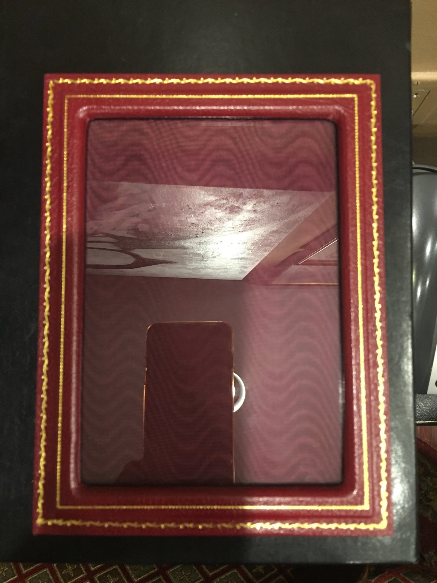 Charing Cross Picture Frame | With Gold Tooling | 6" by 4"-Picture Frame-Sterling-and-Burke