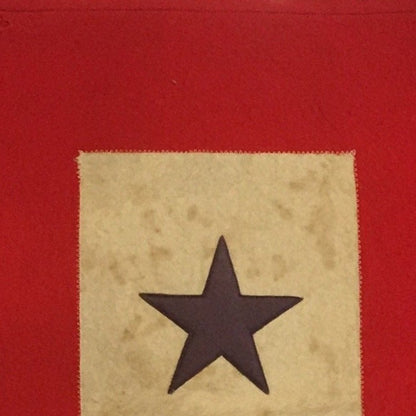Vintage Service Flag | Felt Flag | 21 by 13.5 Inches-Vintage Flag-Sterling-and-Burke