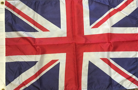 Vintage Flag | British Flag | 23.5" x 35" Unframed-Flag-Sterling-and-Burke