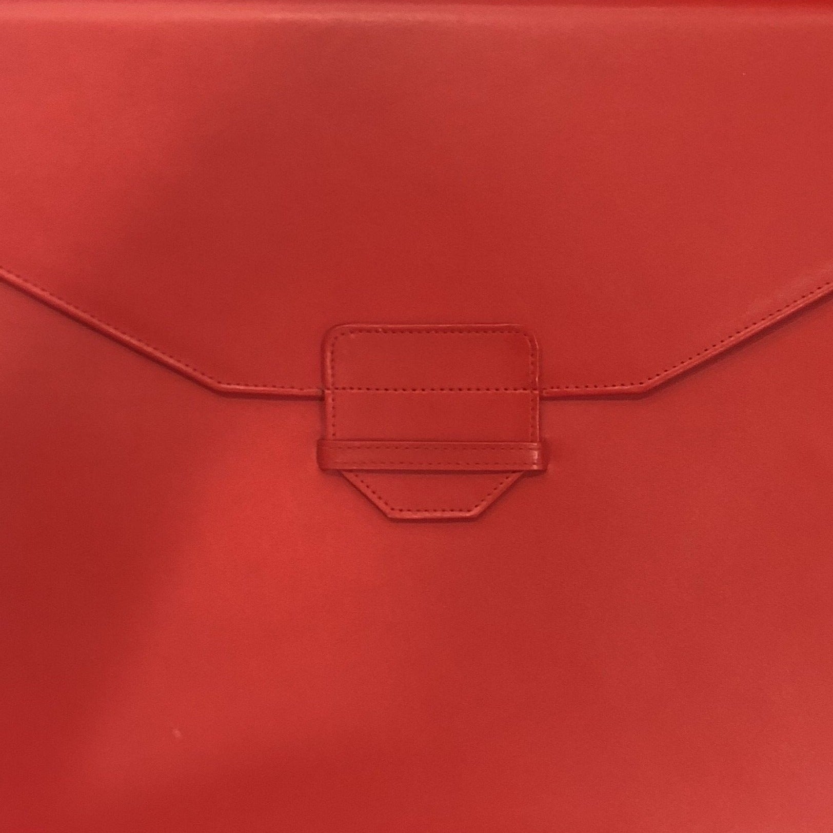 Letter Size Envelope Style Portfolio / Document Envelope, Red | Sterling and Burke-Leather Envelope-Sterling-and-Burke