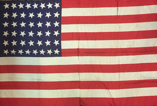 Vintage American Flag | 44 Star US Flag | 47 by 32 Inches-Vintage Flag-Sterling-and-Burke