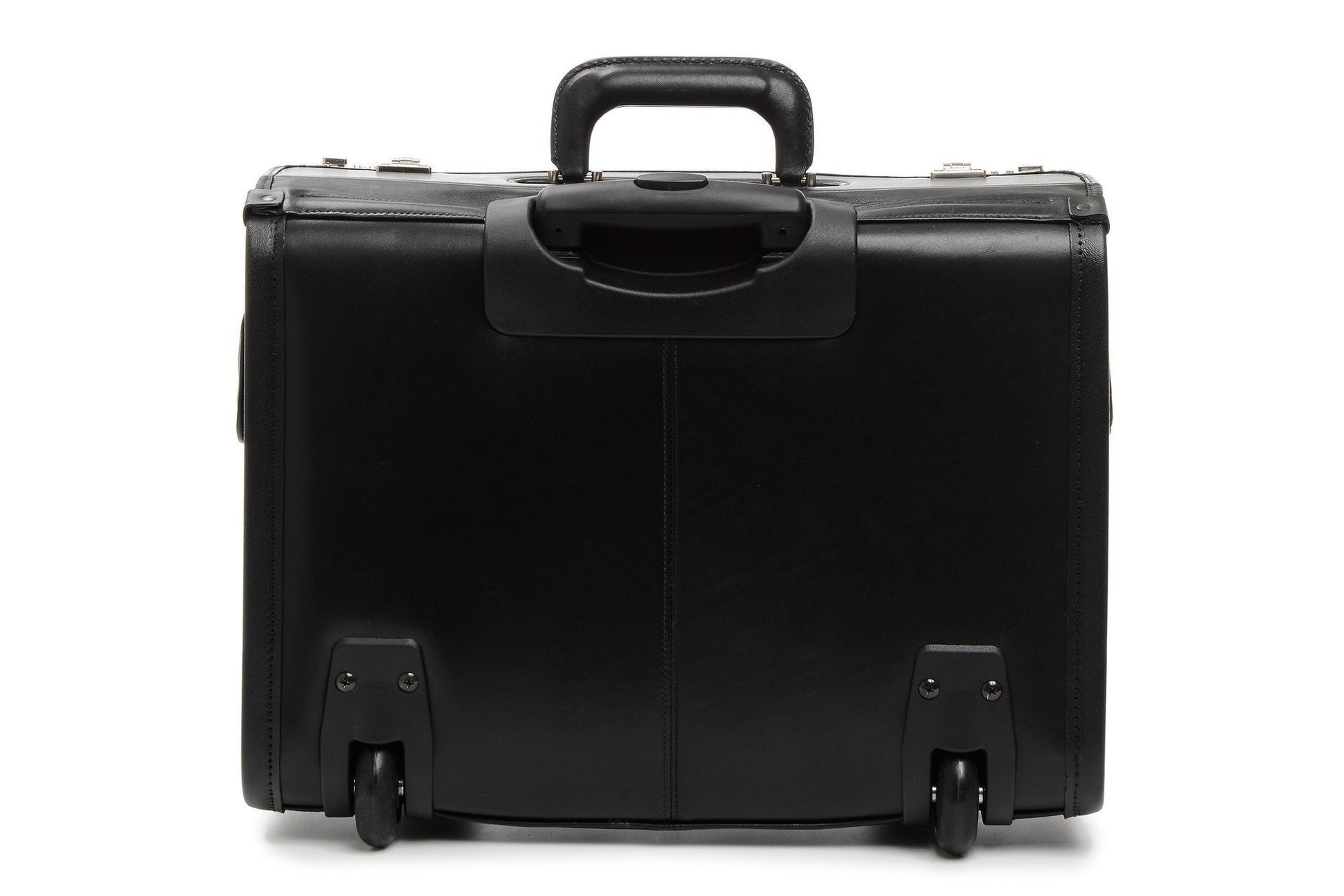Mobilemax Wheeled Leather Catalog Case | Leather Wheeled Trial Bag-Catalog Case-Sterling-and-Burke