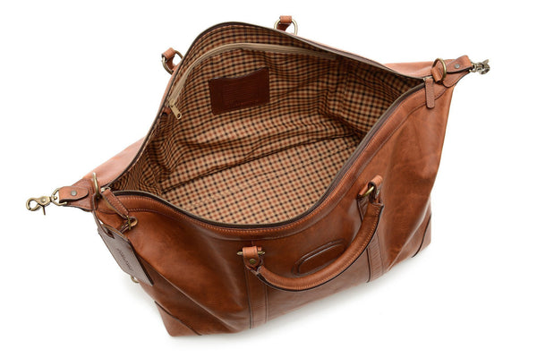 Twain Leather Duffle, 22 Inch-Duffle-Sterling-and-Burke