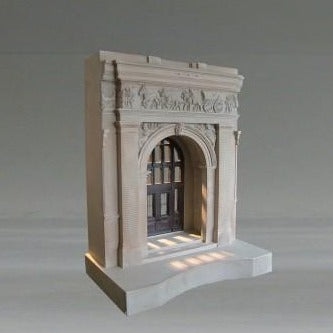 National Building Museum Sculpture | Custom National Building Museum Plaster Model | Extraordinary Quality and Detail | Made in England | Timothy Richards-Desk Accessory-Sterling-and-Burke