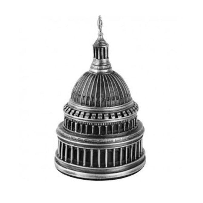 Capitol Dome Paperweight / Award | Pewter | Engraved | Handmade in USA-Paperweight-Sterling-and-Burke