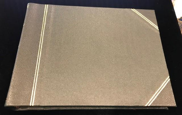 Leatherbound Scrapbook | Photo Album | Charing Cross | With Tissue Paper | 6.5" x 8.5"-Photo Album-Sterling-and-Burke