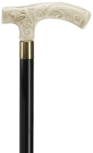 Ladies Dress Canes & Walking Sticks-Walking Stick-Sterling-and-Burke