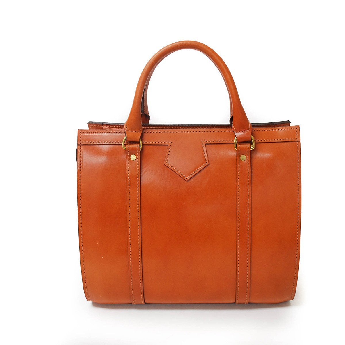 Classic Beatrice Handbag, Dark London Tan | Hand Stitched | English Leather | Sterling and Burke-Handbag-Sterling-and-Burke