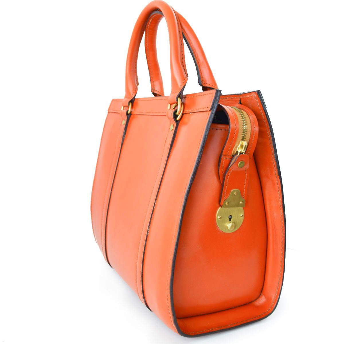Classic Beatrice Handbag, London Tan | Hand Stitched | English Leather | Sterling and Burke-Handbag-Sterling-and-Burke