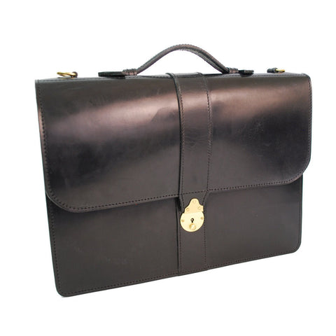Sterling & Burke District Document Case in Black-Business Bags-Sterling-and-Burke