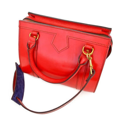Petite Beatrice Handbag, BESPOKE | Hand Stitched | English Bridle Leather | Small Luxury Handbag-Handbag-Sterling-and-Burke