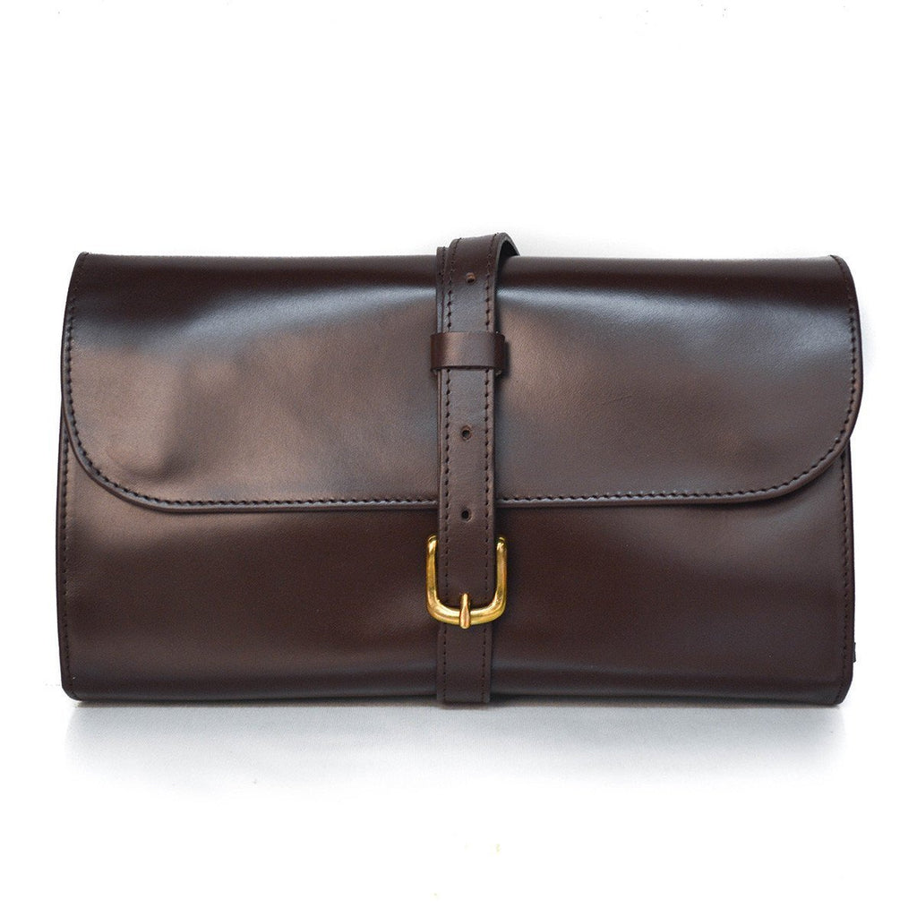 Leather Toiletry Bag, Full Grain Dopp Kit