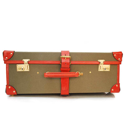 Canvas Trunk Suitcase | 21 Inch Carry On | Wheels and Trolley Option | Hand Stitched | Sterling and Burke-Suitcase-Sterling-and-Burke