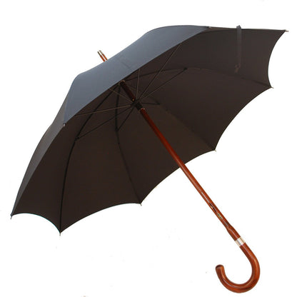 Polished Cherry Gent's Umbrella, BESPOKE-Gent's Umbrella-Sterling-and-Burke