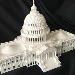 Capitol Building Sculpture Award | Resin US Capitol Building | Washington, DC Capitol | 16 inches